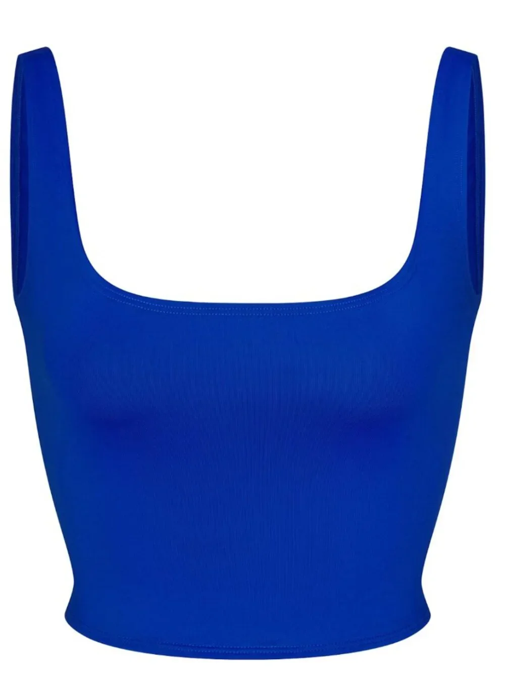 SKIMS Iconic Swim Tank Bikini Top Cobalt Blue | Limited Edition | Brand New